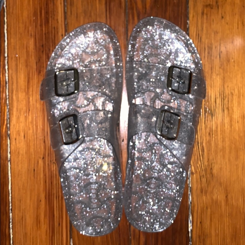 Madden Girl Jelly slides